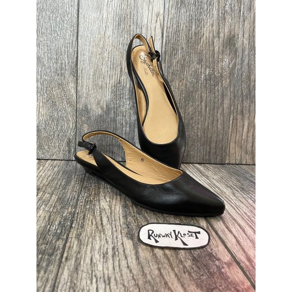 SEYCHELLES LEATHER SLING BACK SANDAL Women size 6 - Picture 8 of 13